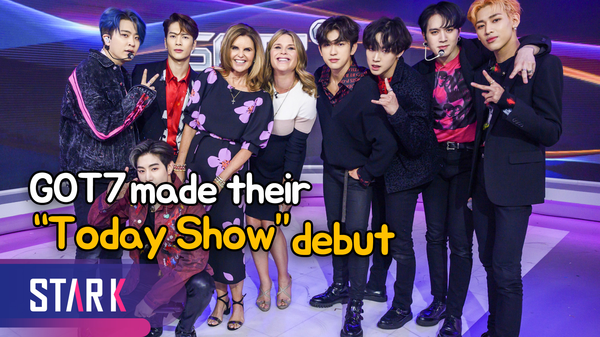 GOT7(갓세븐) K-POP 그룹 최초 美 지상파 NBC 유명 토크쇼 'TODAY SHOW' 출연 [영상]