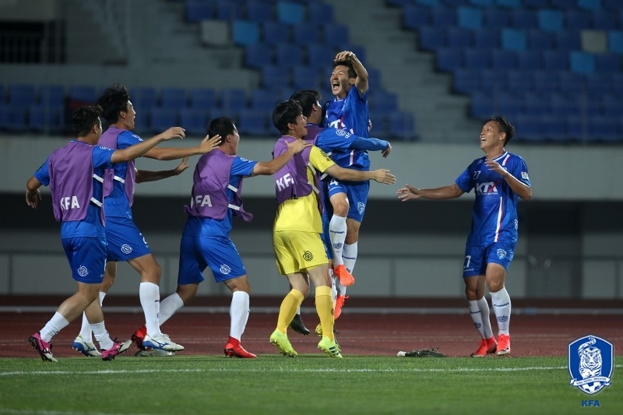 [현장 REVIEW] 대전코레일 FA컵 돌풍, 울산-서울E 이어 강원까지 2-0 제압…4강 올라