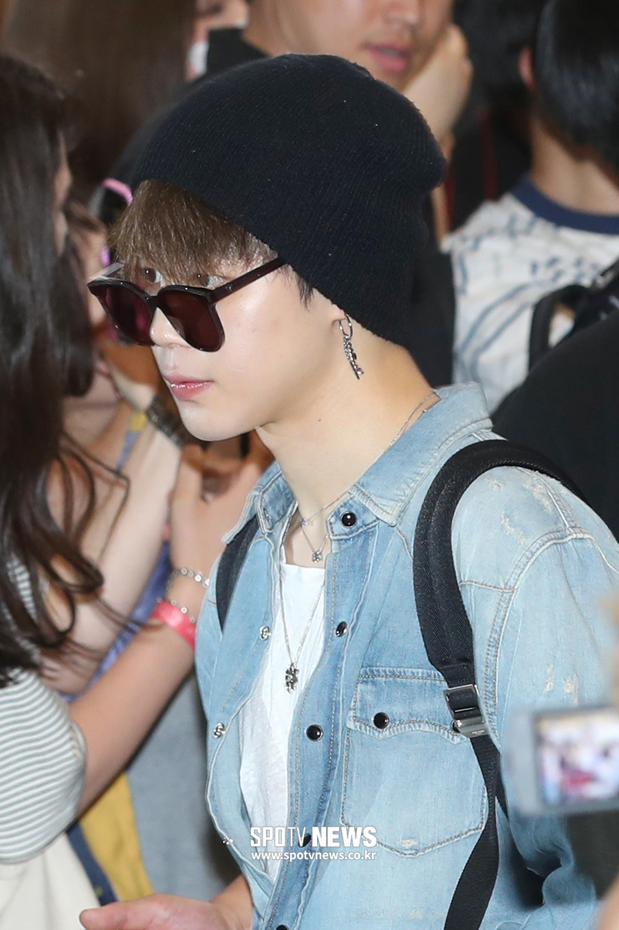 [포토S] 방탄소년단 지민, 사랑스러운 비니 패션
