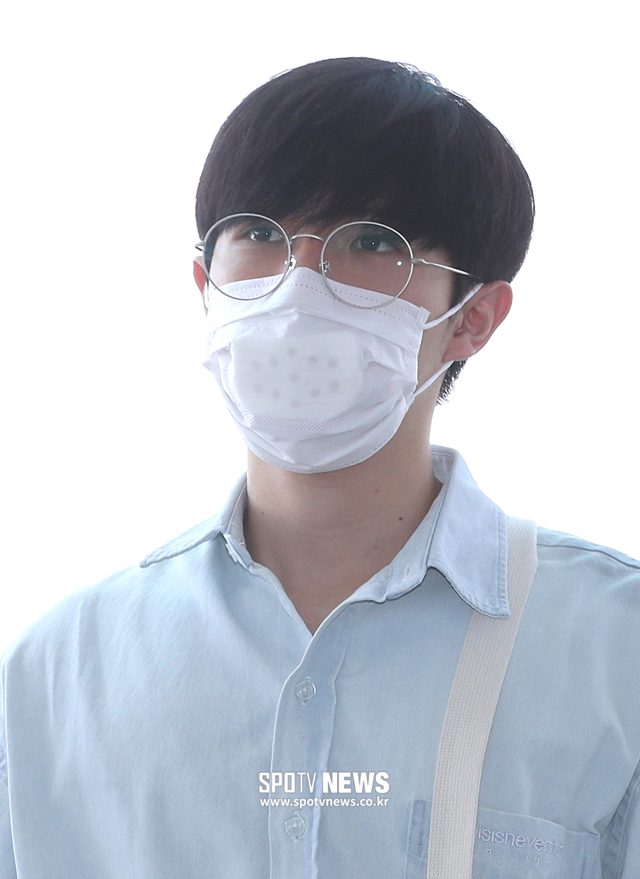 [포토S] 김재환, 마스크로 꽁꽁
