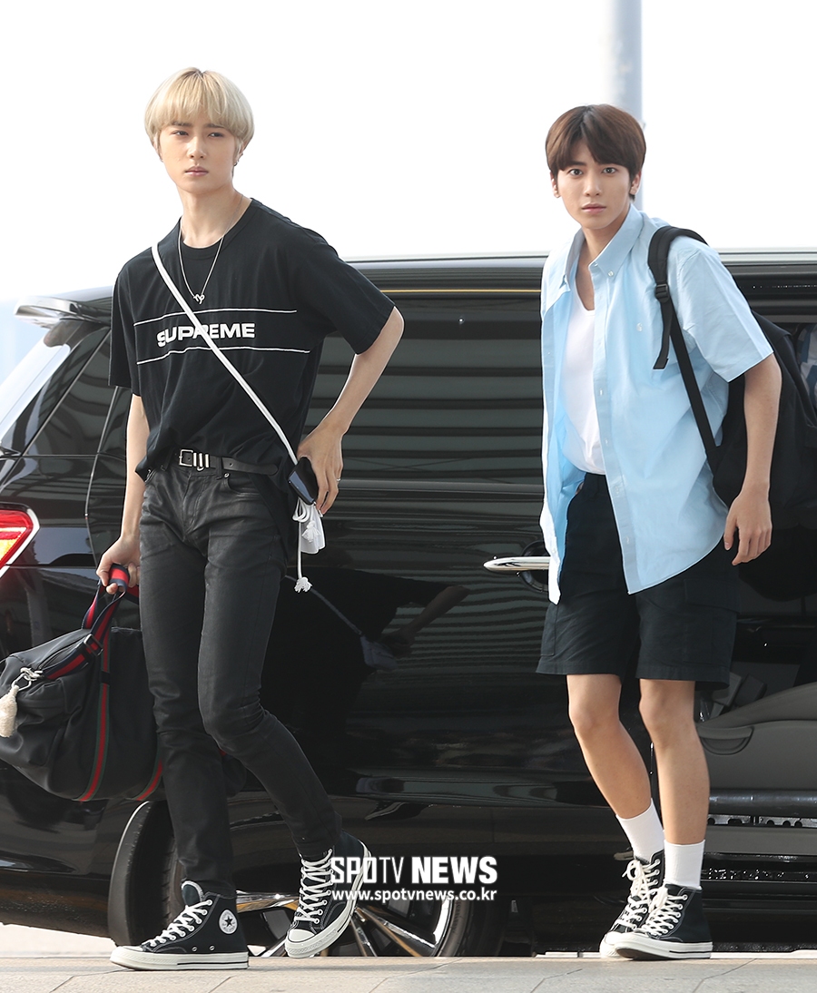 [포토S] TXT 범규-태현, '콘서트 가요~'
