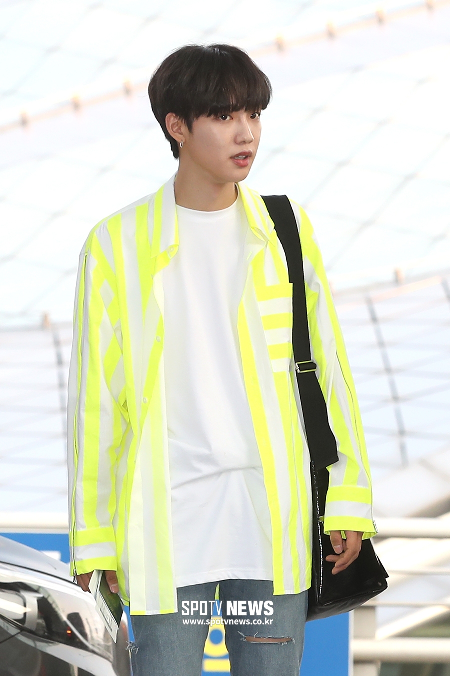 [포토S] 에이비식스 임영민, 형광 셔츠~