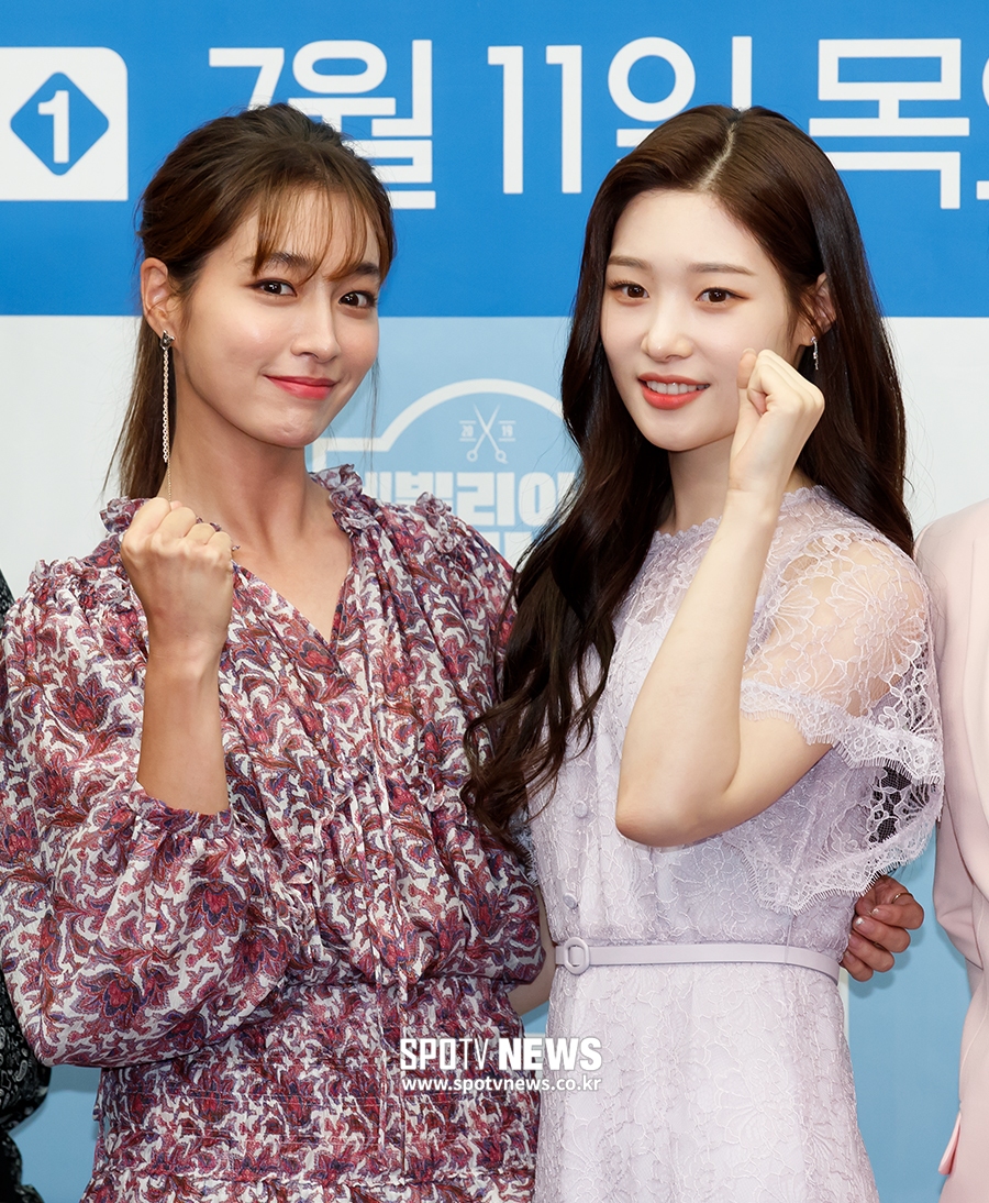 [포토S] 이민정-정채연, 미녀들의 조화