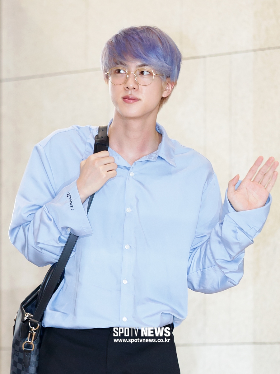 [포토S] 방탄소년단 진, 댄디한 느낌 물씬