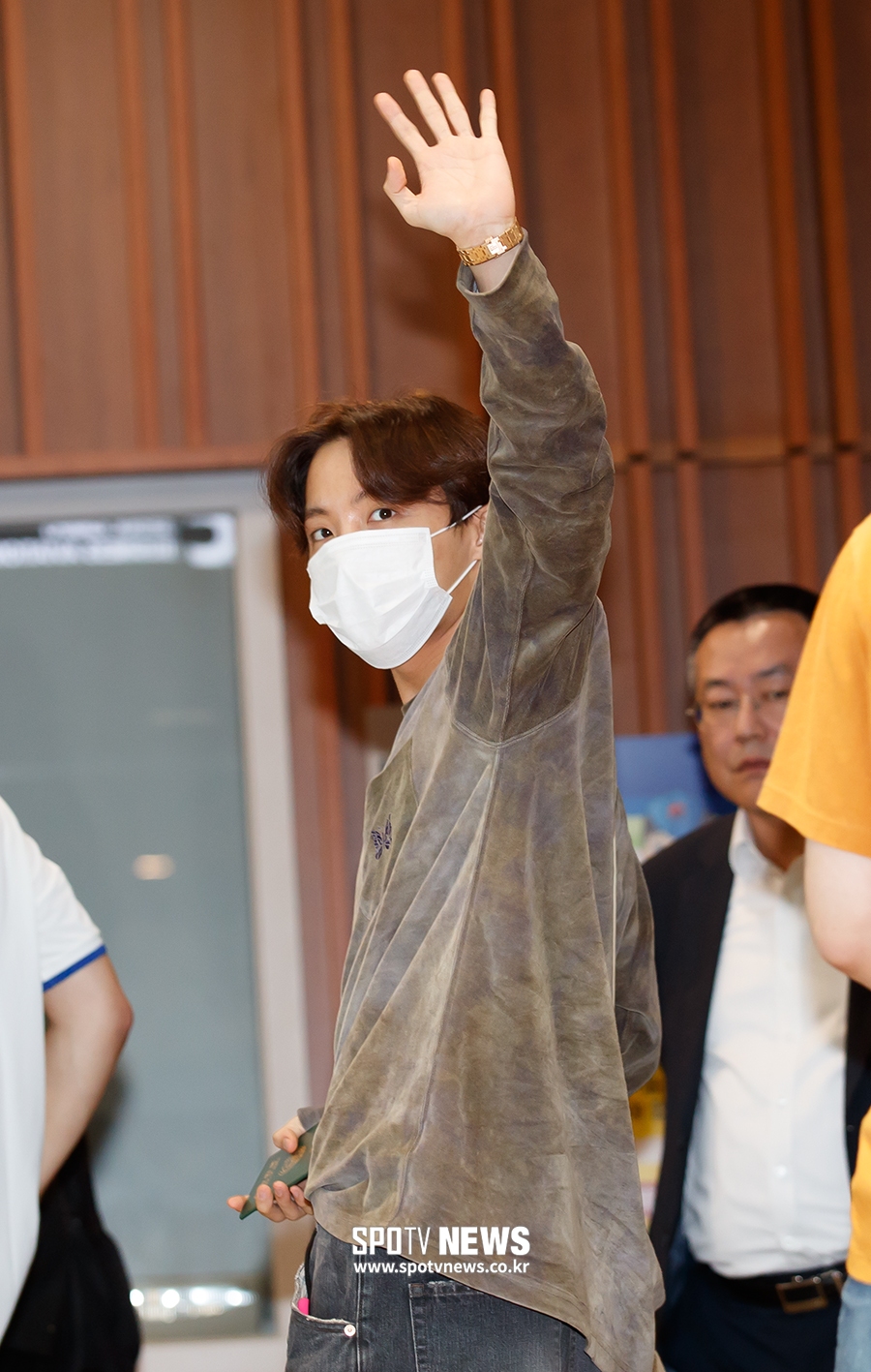 [포토S] 방탄소년단 제이홉, '곧 돌아올게요'