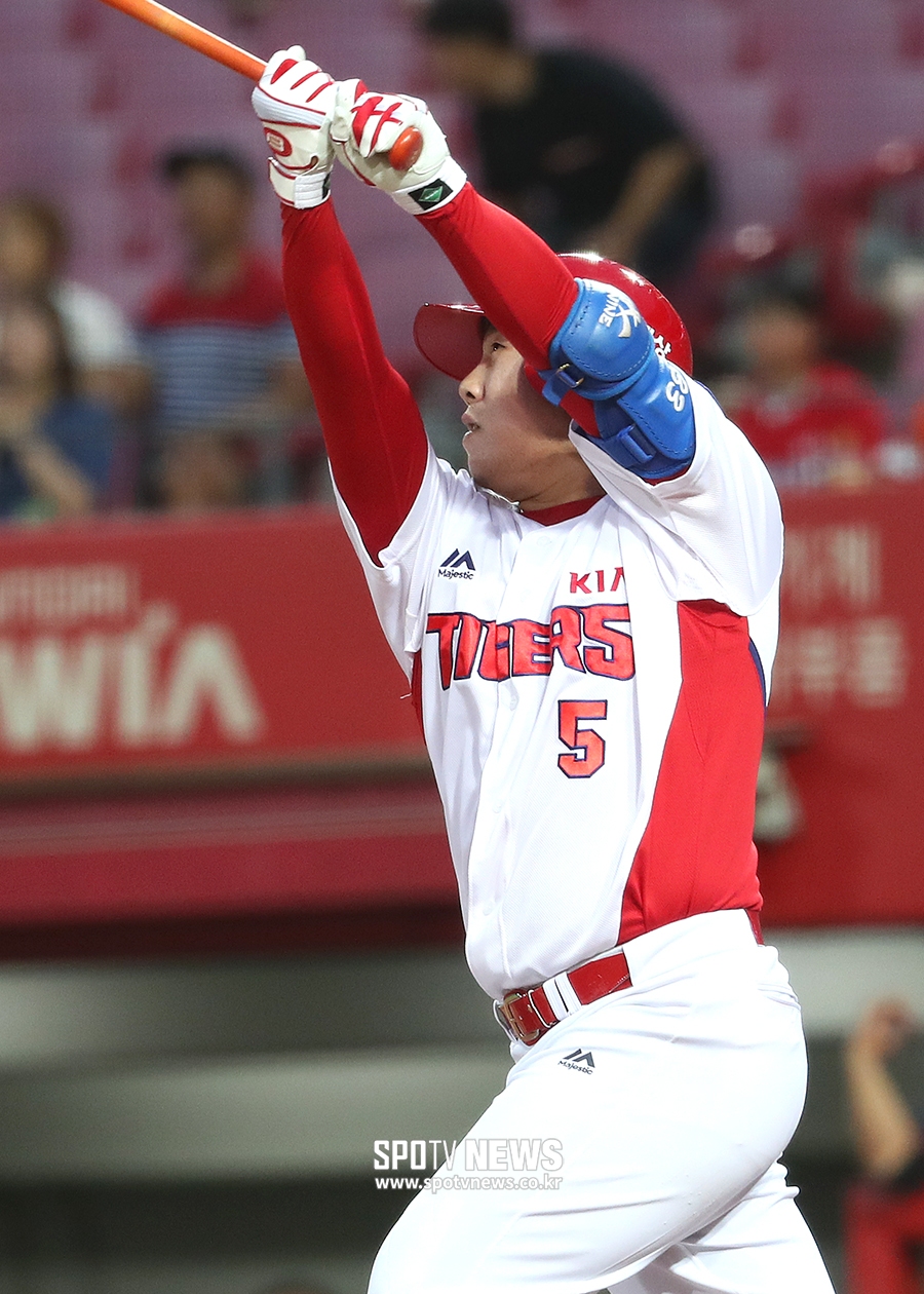 [포토S] 이우성, 선취 스리런 쾅!