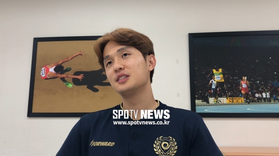 [직설 인터뷰] '대구서만 7년차' 황순민 "몇백 명 앞에서 뛰던 때가 있었죠"