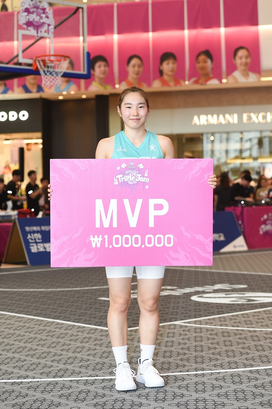 '김지영 MVP' KEB하나은행, 3대3 농구 2회 연속 우승