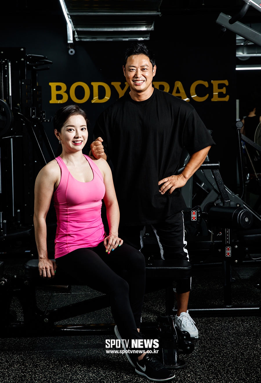 [포토S] 양치승-최은주, '스포핏 기대하세요'