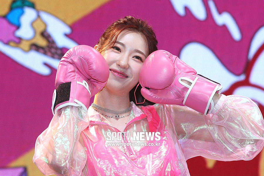 [포토S] 로켓펀치 수윤, '이렇게 예쁜 복서 보셨어요?'