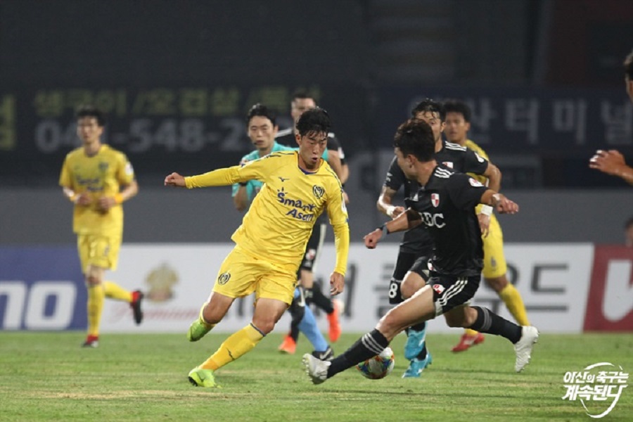 '전역 완료' 아산, 박동혁표 본격 축구 시작