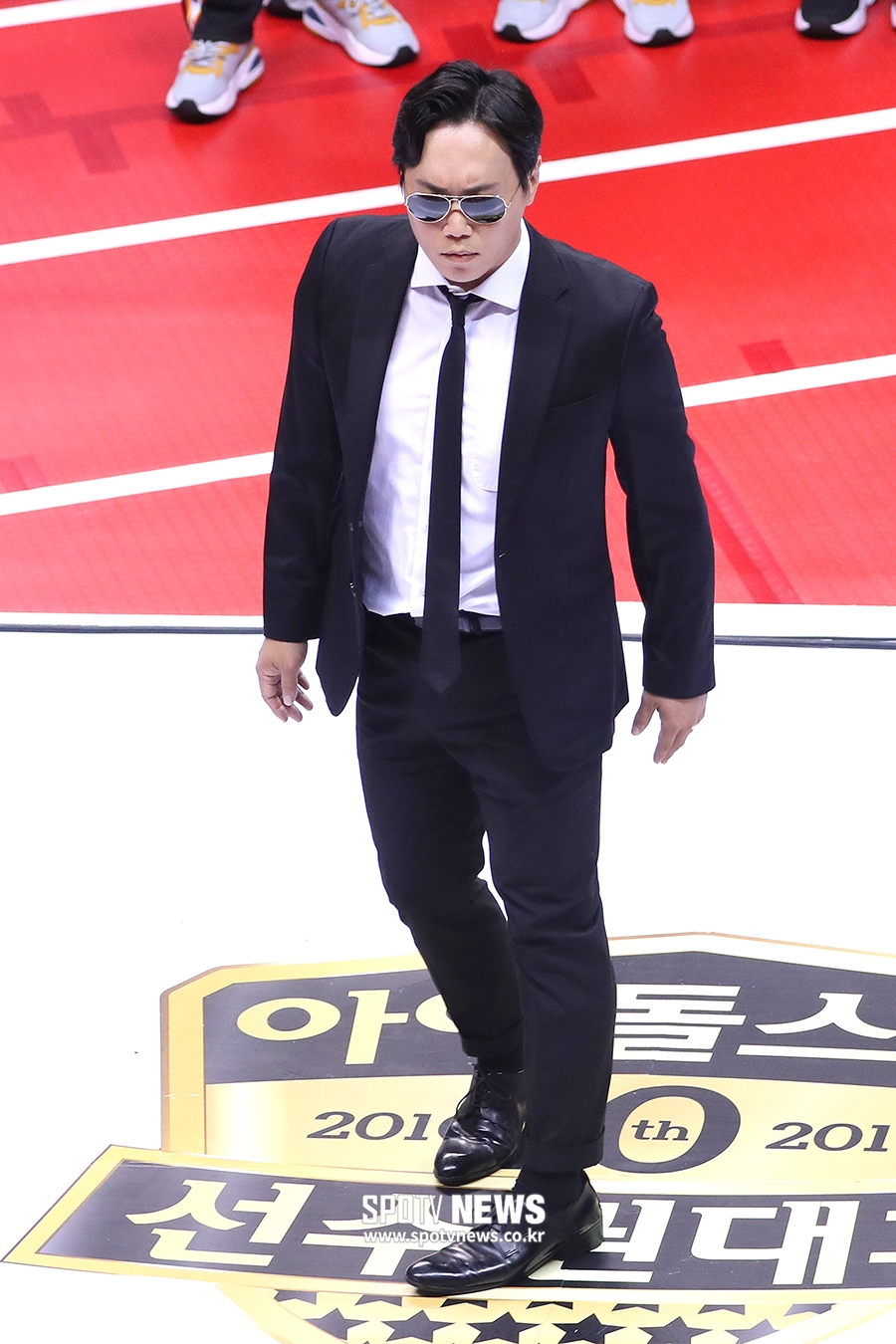 [포토S] 아육대에 뜬 배우 송진우
