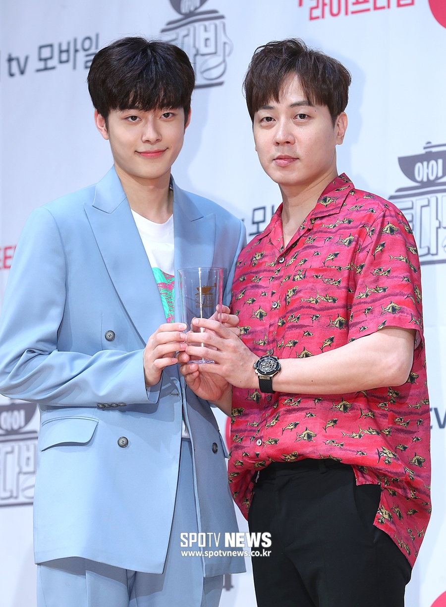 [포토S] 앤디-유선호, 두 선호의 만남