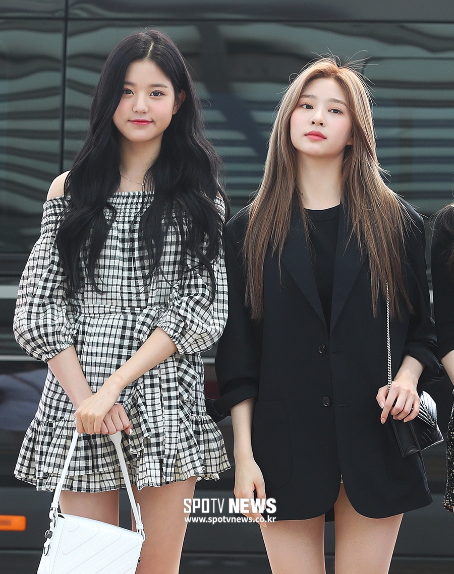 [포토S] 장원영-김민주, 빠져드는 비주얼