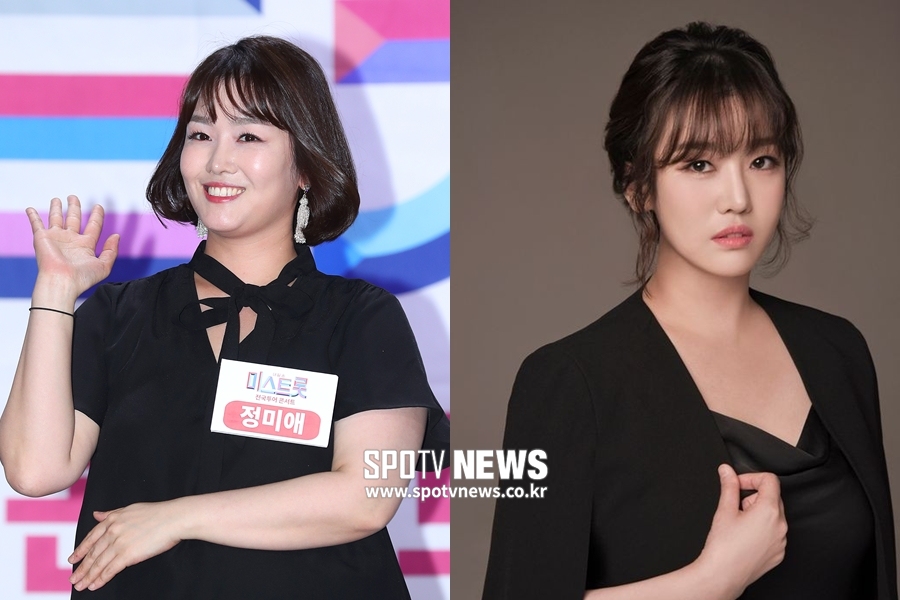 '미스트롯' 정미애, 다이어트 성공?…몰라보게 예뻐진 외모로 시선 집중[종합]