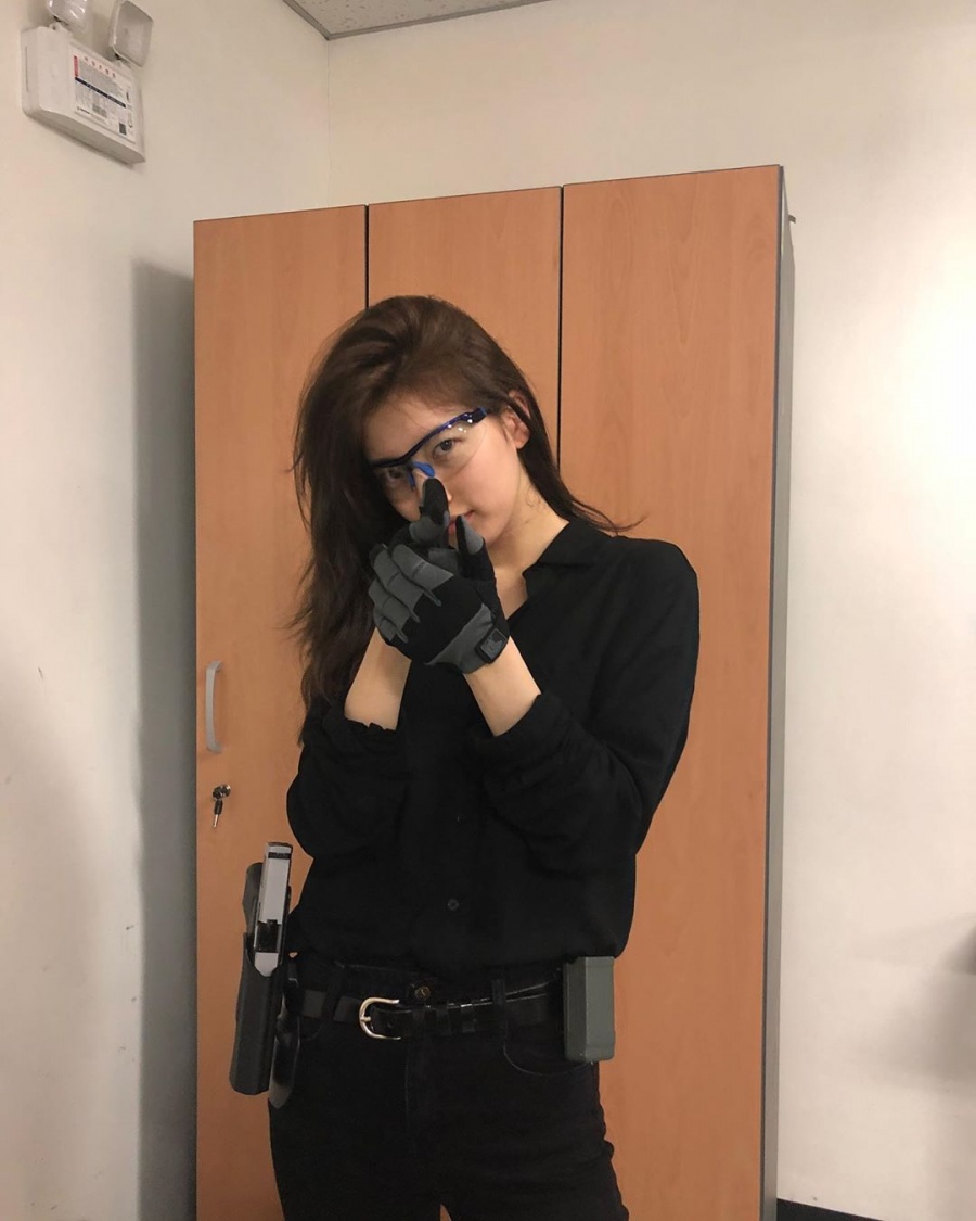 수지, '배가본드' 국정원 요원 변신…올블랙 의상도 완벽 소화
