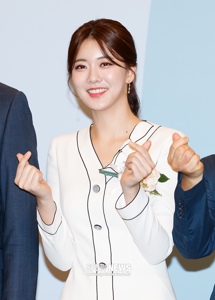 [포토S] 김민형 아나운서, 사랑스러운 미소