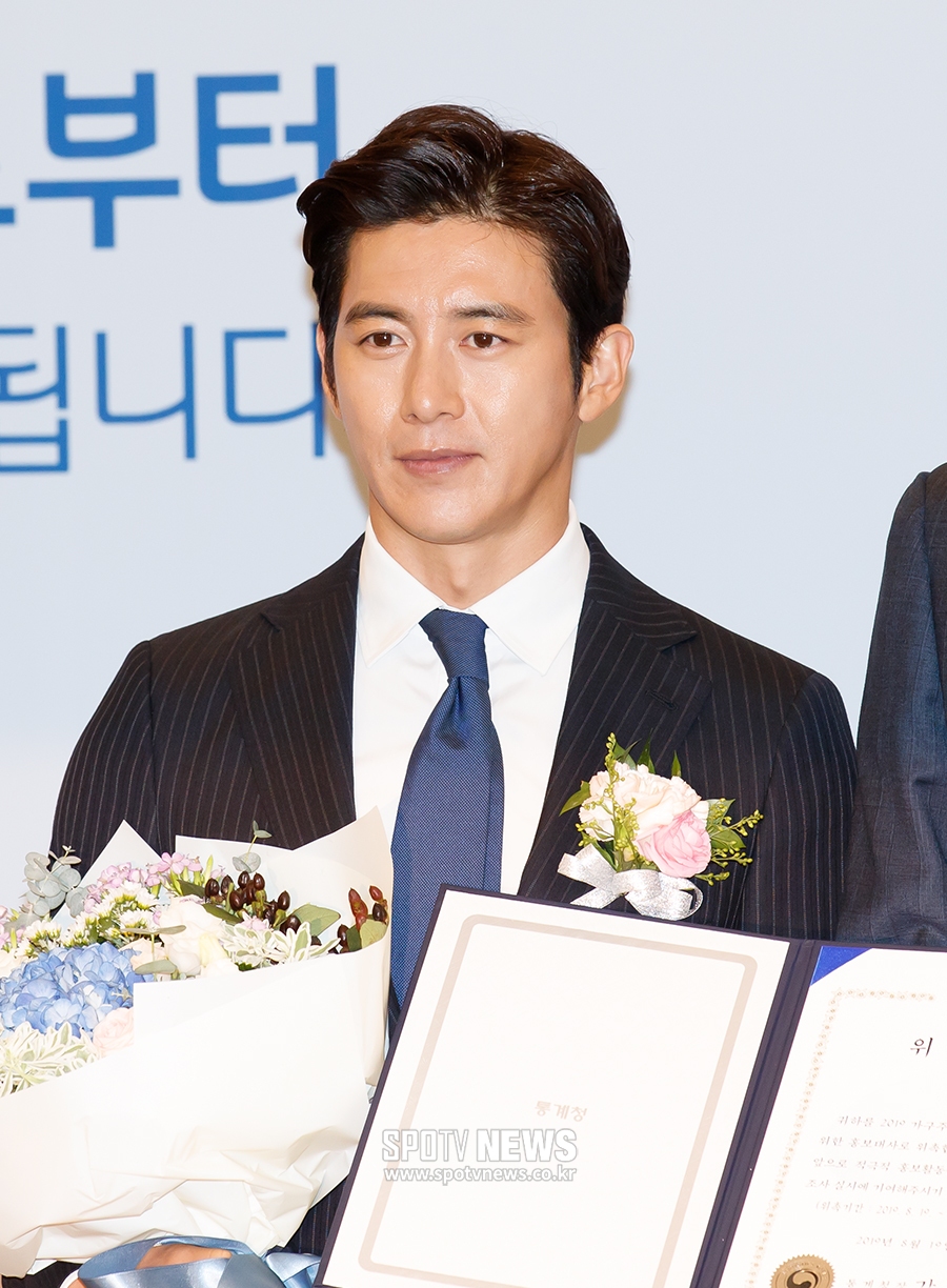 [포토S] 고수, 듬직한 통계청 홍보대사