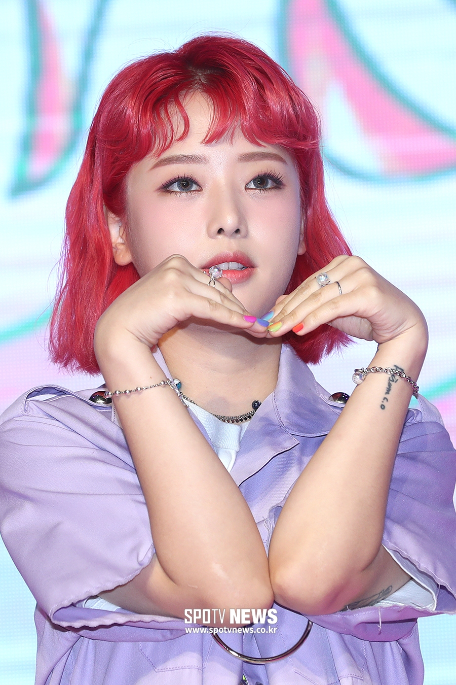 [포토S] 키썸, 빨간머리 소녀!