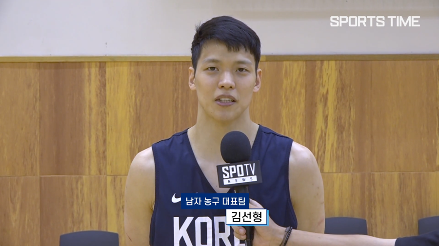김선형 "12명 모두 '미쳐야'…월드컵 승리 가능하죠"
