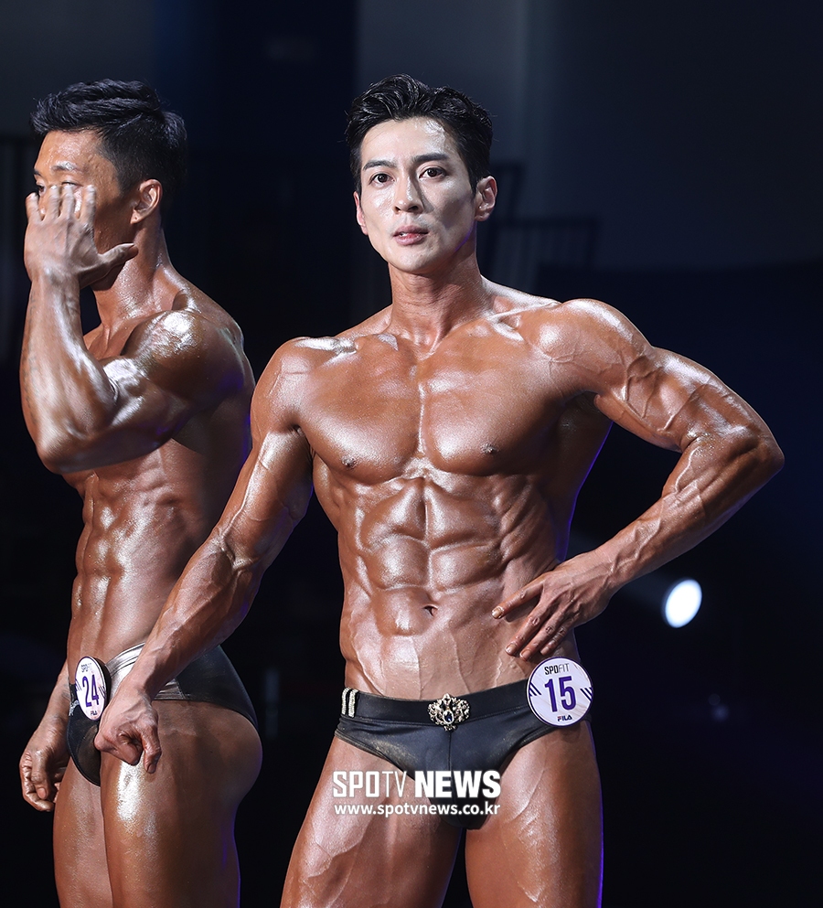 [포토S] '스포핏' 박희곤, 얼굴은 최수종 몸은 김종국