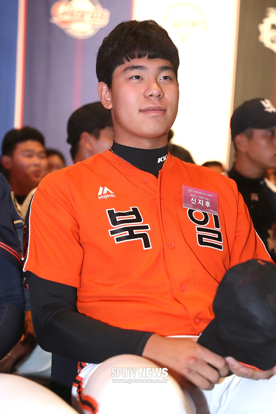 [포토S] '신경현 아들' 신지후, 아버지 따라 한화에서