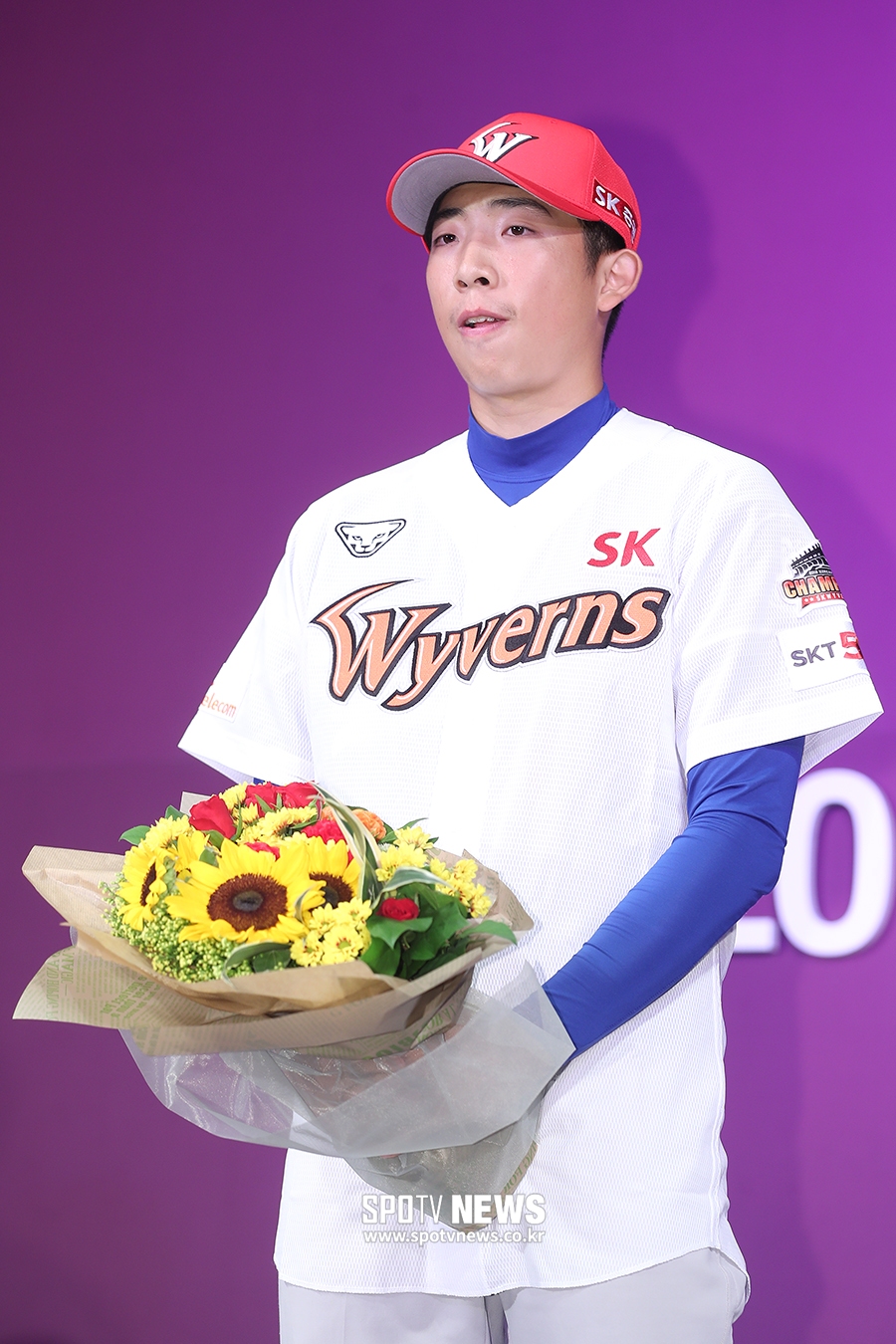 [포토S] SK의 1차 지명된 오원석