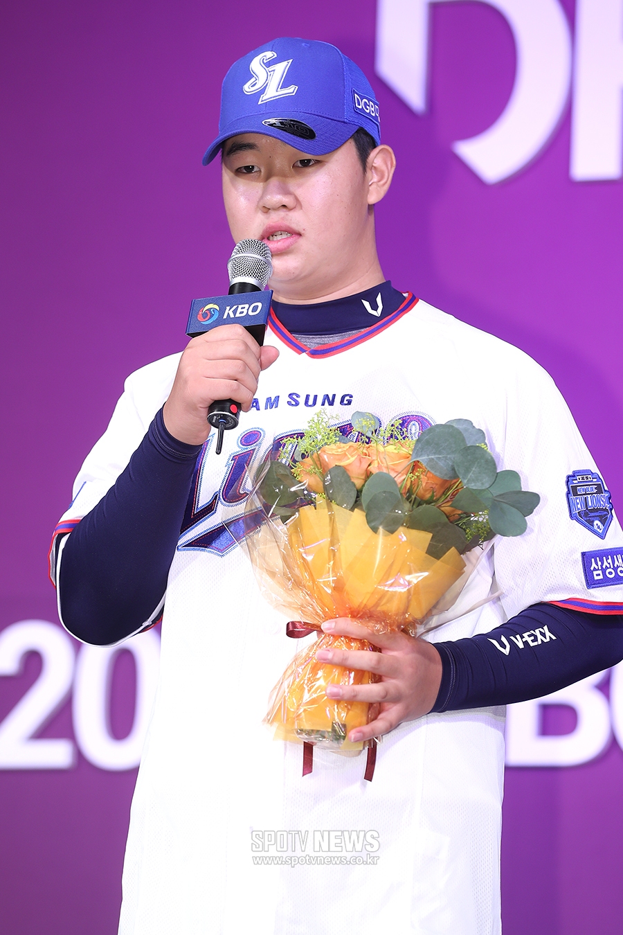 [포토S] 삼성 1차 지명 황동재, "인성 좋은 선수 되고 싶다"