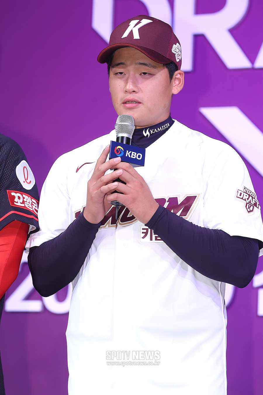 [포토S] 성남고 이종민, 2차 1라운드에서 키움에 지명
