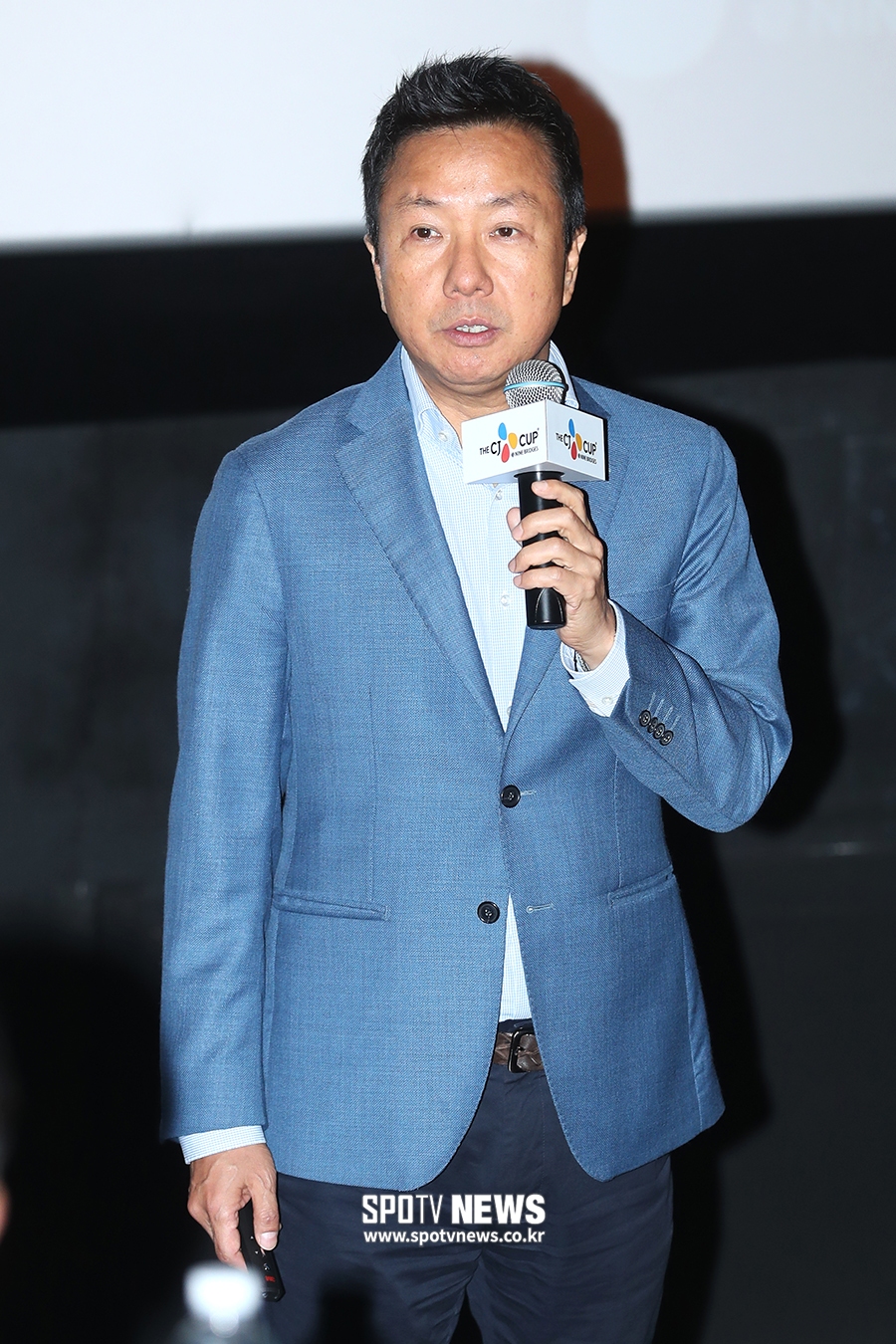 [포토S] 인사말 하는 CJ 경욱호 마케팅 부사장