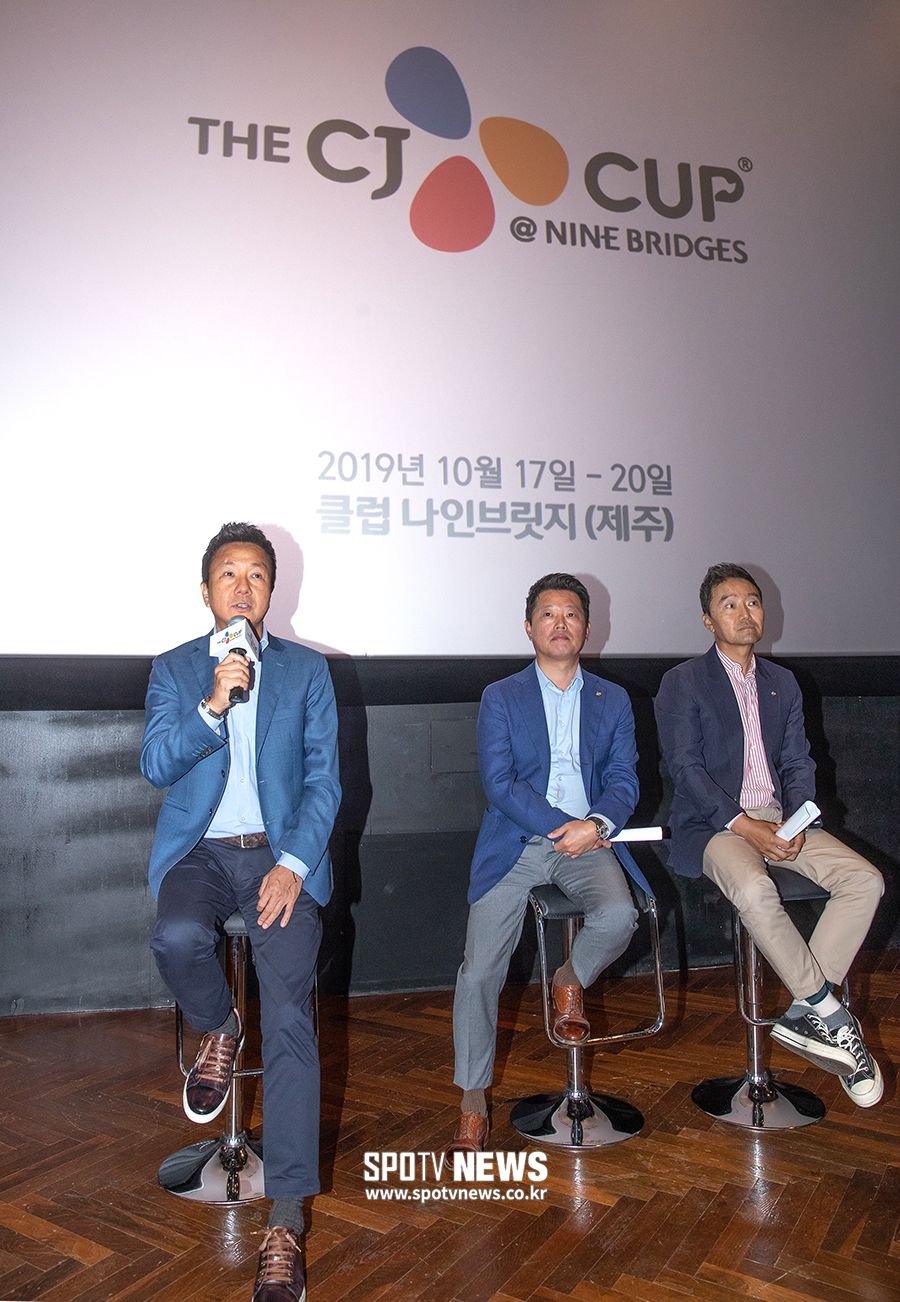 [포토S] THE CJ CUP 미디어 데이