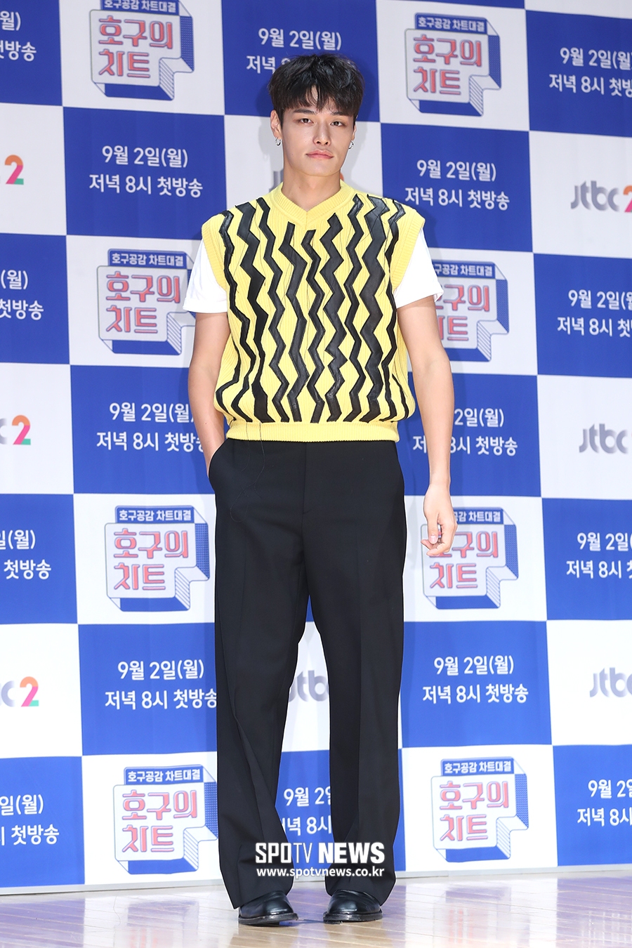 [포토S] 정혁, 니트 베스트가 포인트