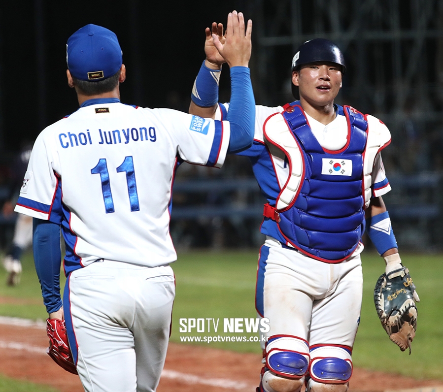 [포토S] 최준용-강현우, 완벽한 배터리!