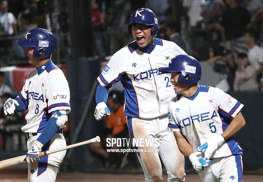 [포토S] 한국, 약속의 8회!