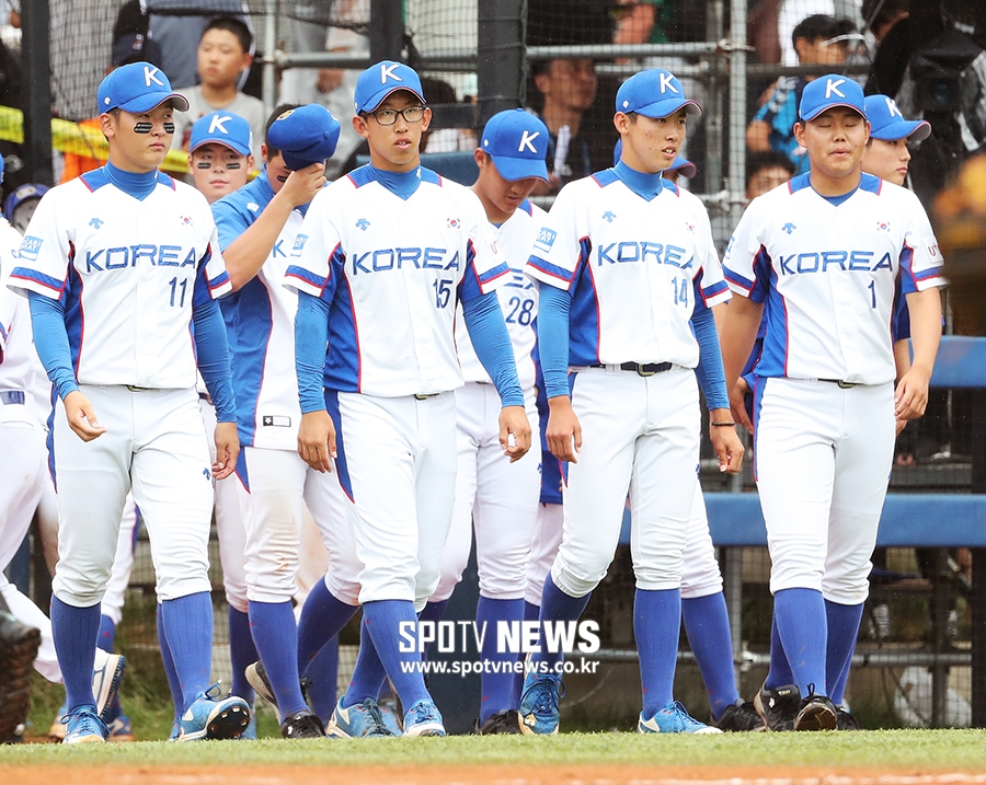 [포토S] 한국, 미국에 역전패 우승 꿈 좌절