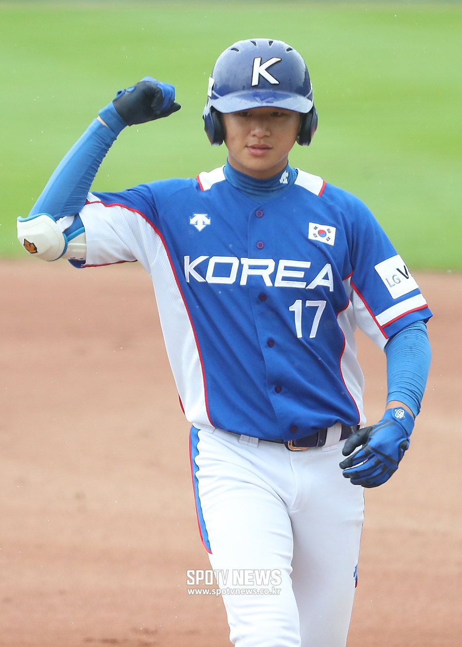 [포토S] 박주홍, '선취 적시타 날렸어요!'