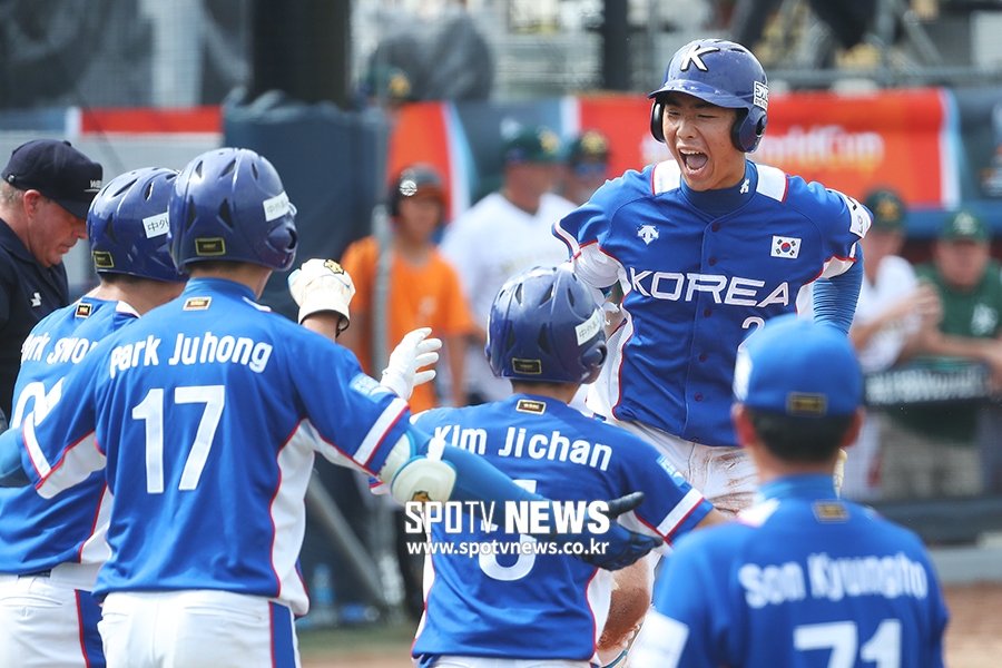 [포토S] 이주형, 소름 돋는 9회 역전 투런포