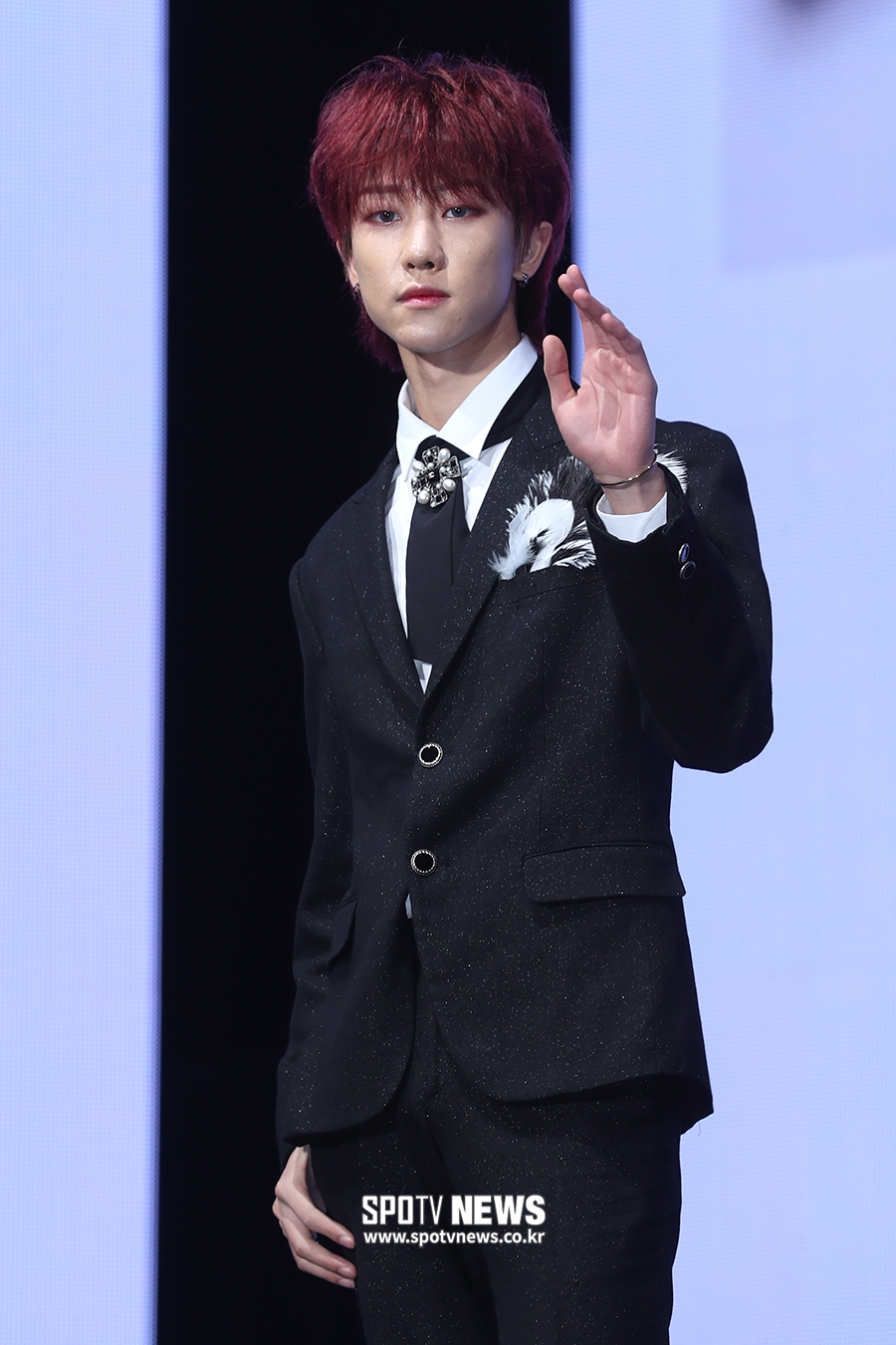 [포토S] 세븐틴 디에잇, 와인빛 머리