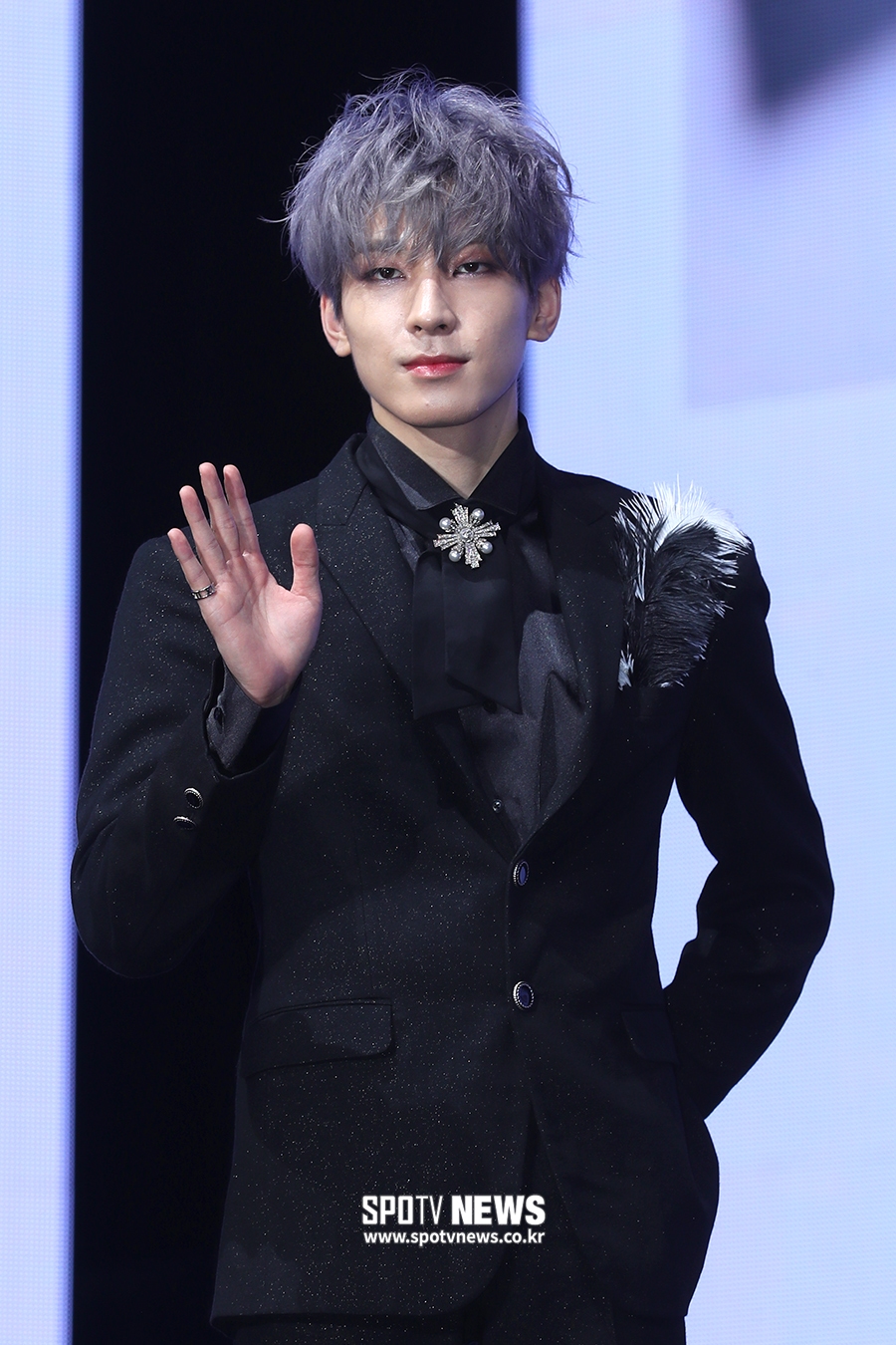 [포토S] 세븐틴 원우, '안녕하세요'