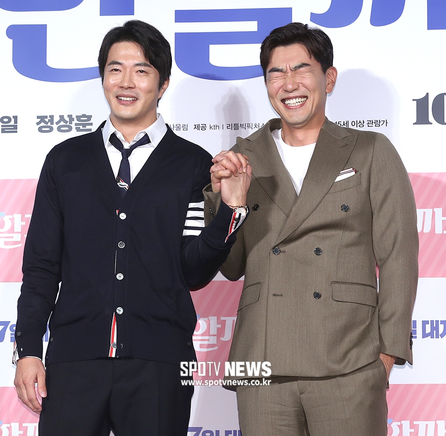 [포토S] 권상우-이종혁, '그냥 웃겨'
