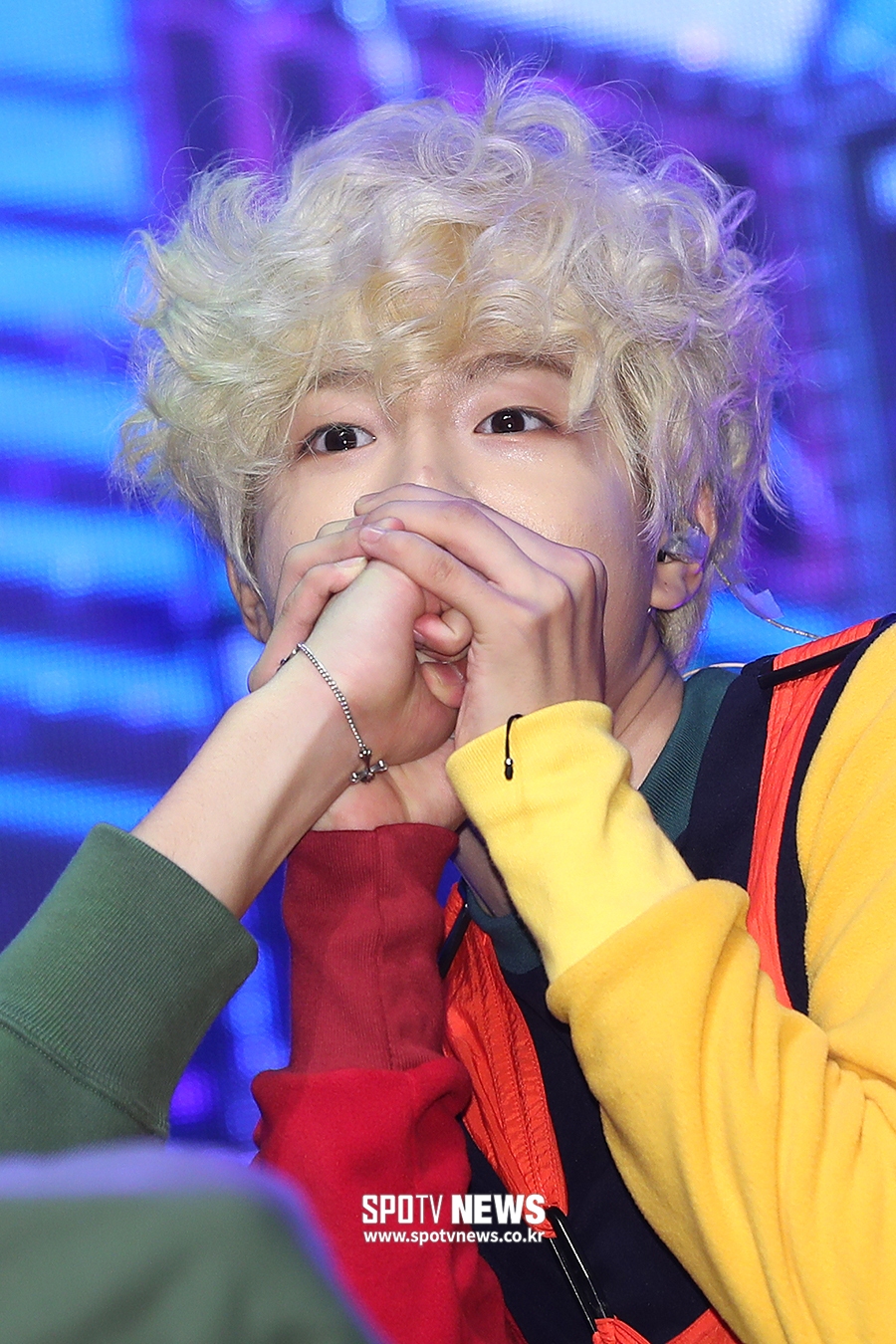 [포토S] 틴틴 이진우, '눈만 보여도 귀엽네'