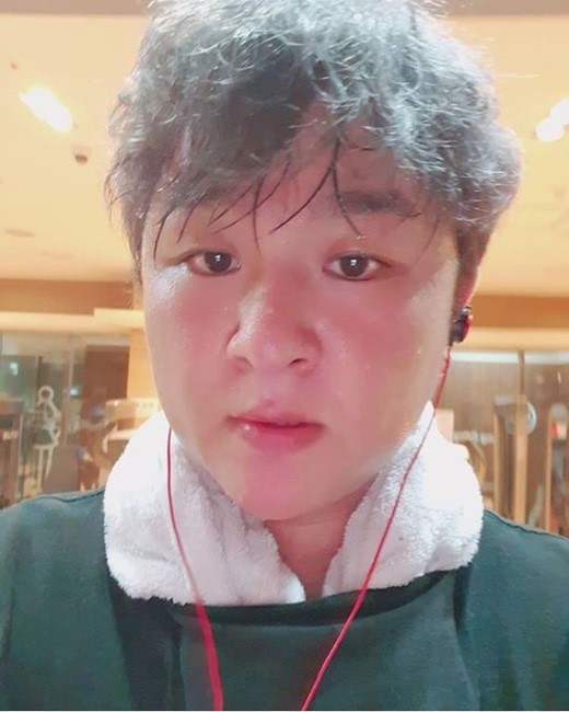 '땀 뻘뻘' 허각, 다이어트 하소연…"그만큼 먹잖아"