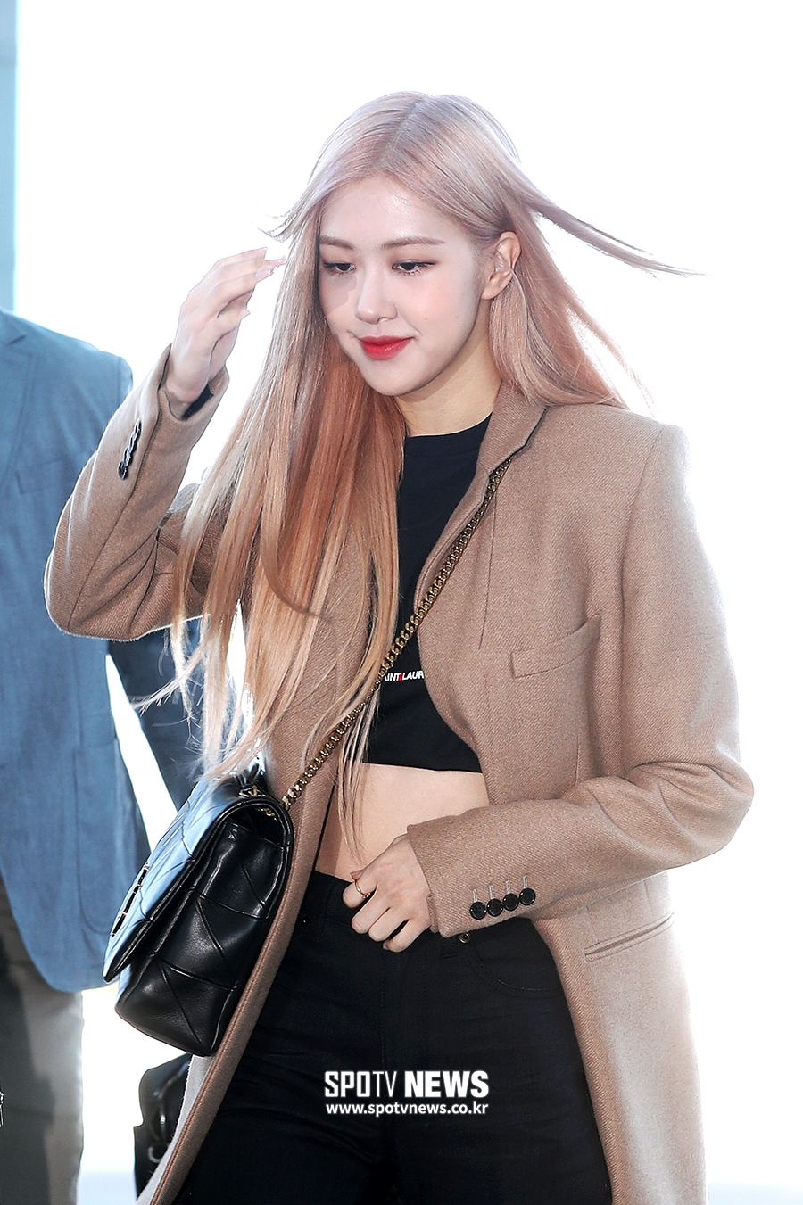 [포토S] 블랙핑크 로제, 블링블링 출국길