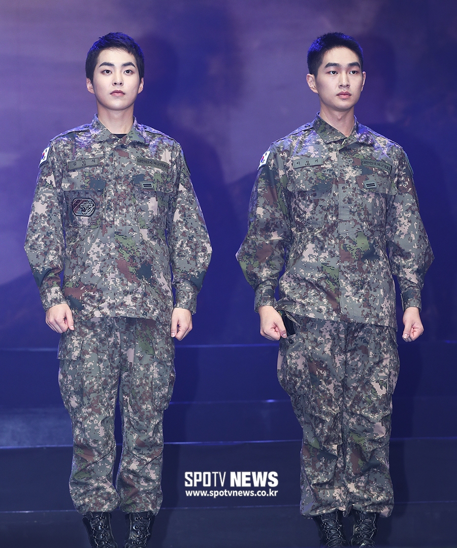 [포토S] 군대에서 만난 시우민과 온유