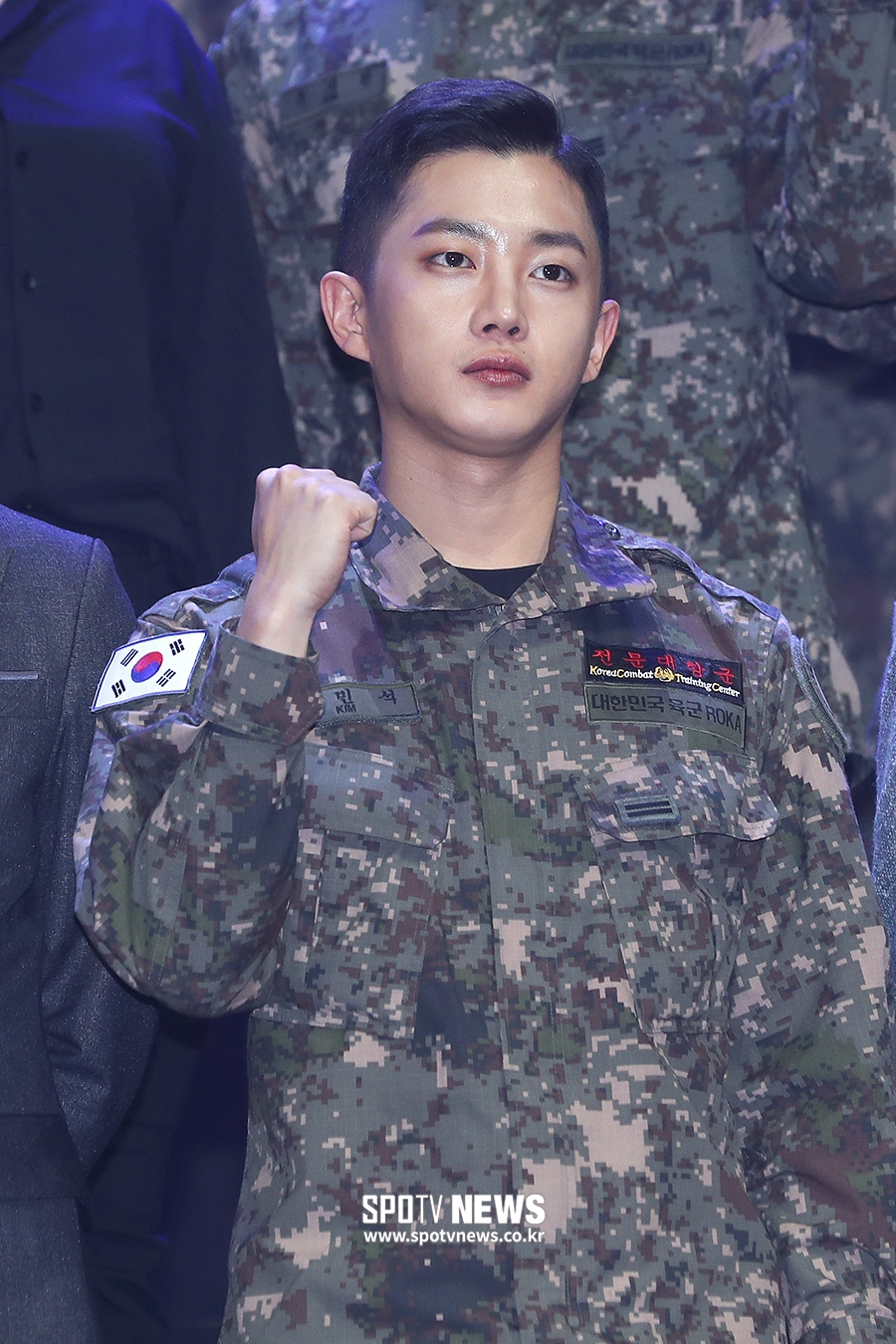 [포토S] 김민석, '일병 김민석 인사드립니다'