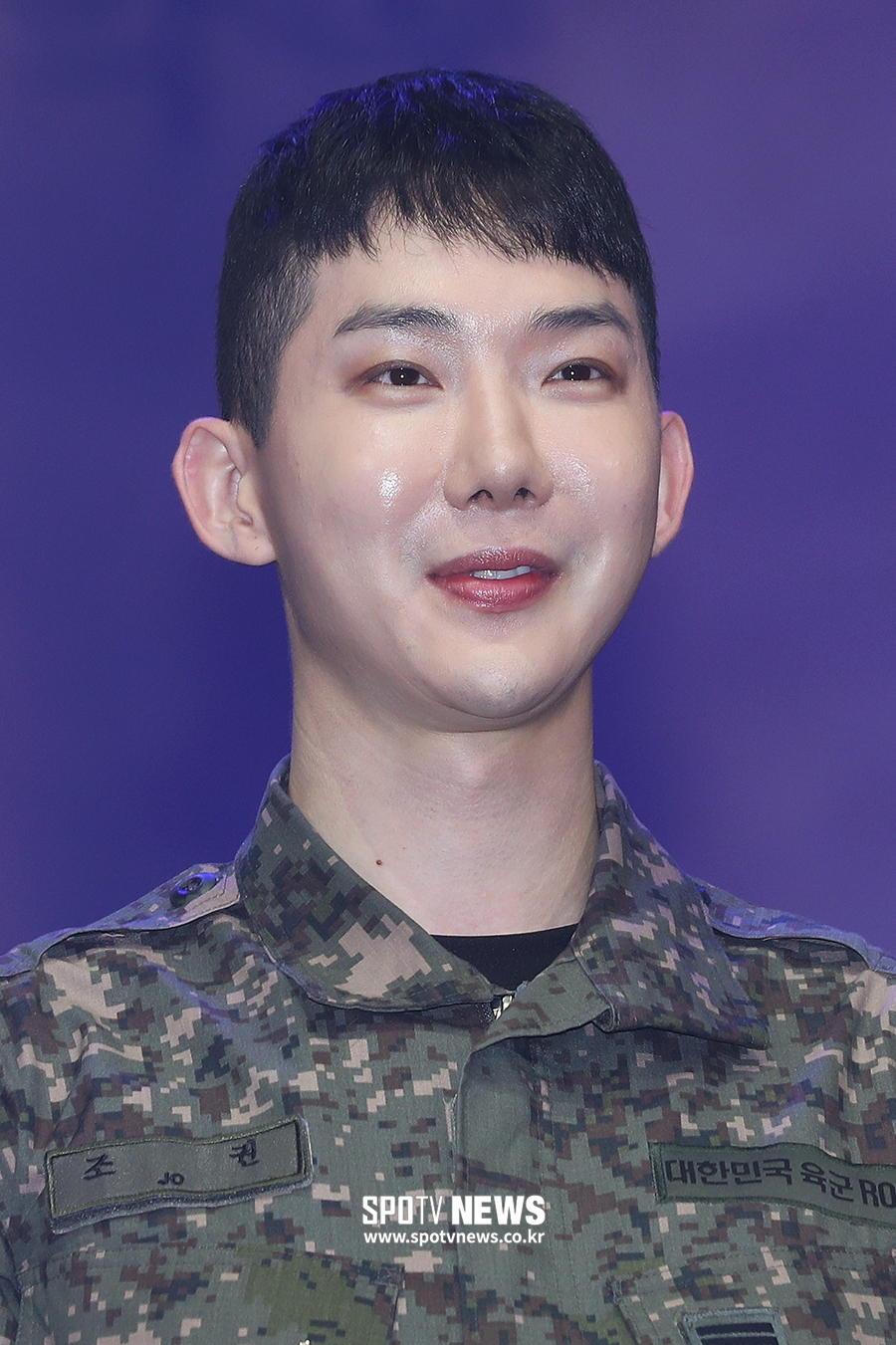 [포토S] 조권, '이제 상병입니다'