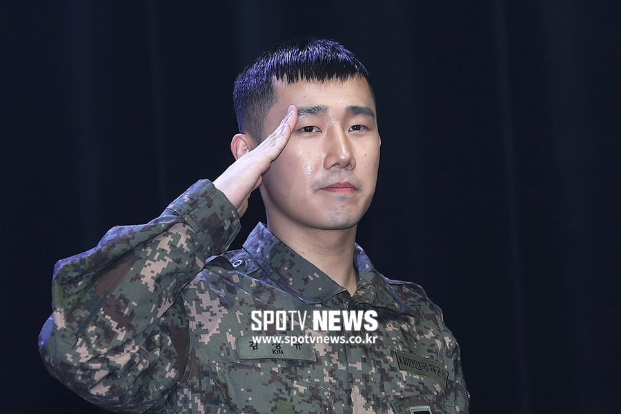 [포토S] 김성규, 자랑스러운 대한의 건아