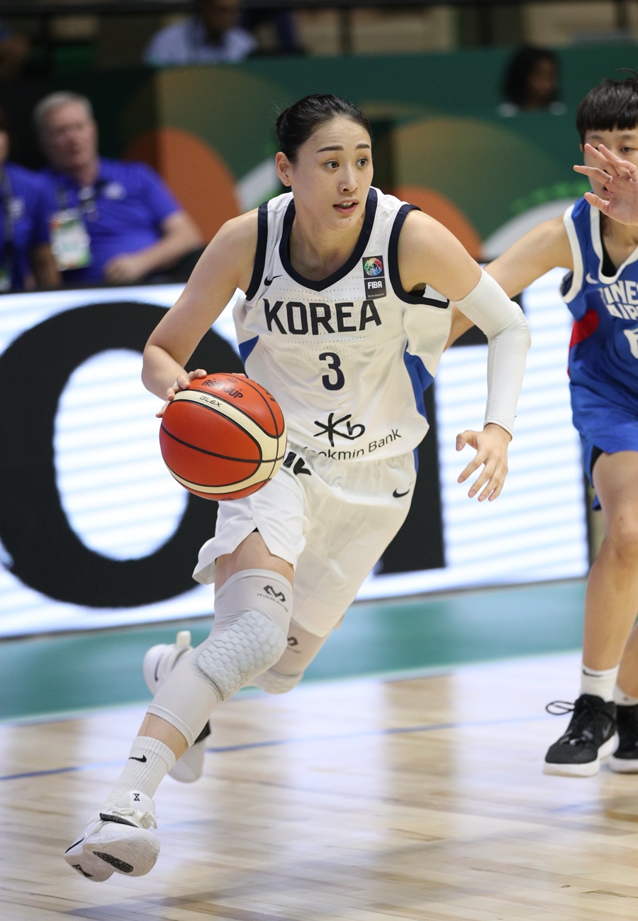 한국 여자농구, 아시아컵 첫 경기서 대만에 48-44 승리