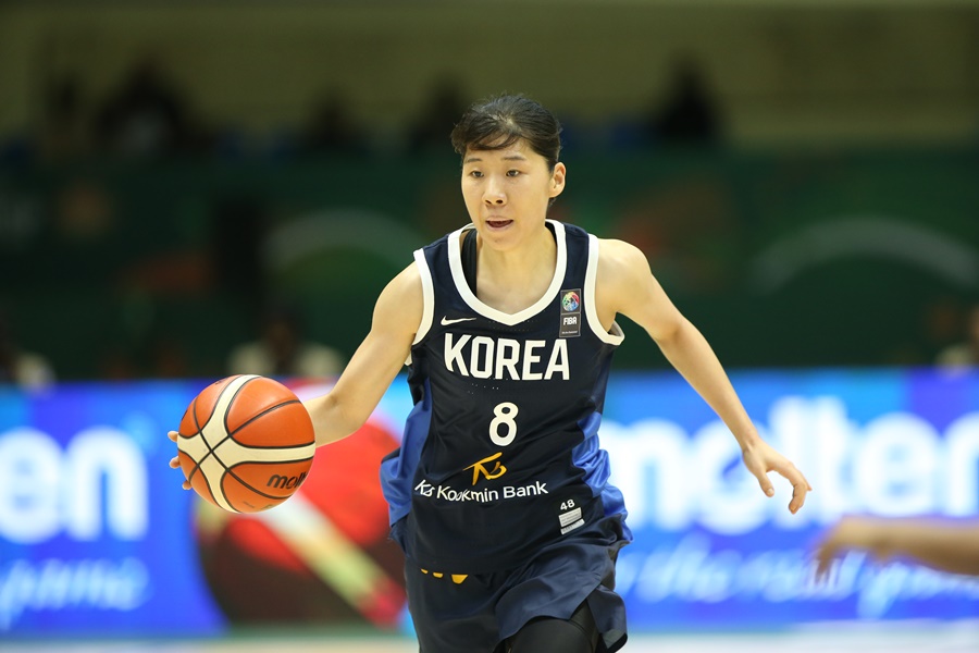 한국 여자농구, 인도 97-62로 대파…아시아컵 2연승