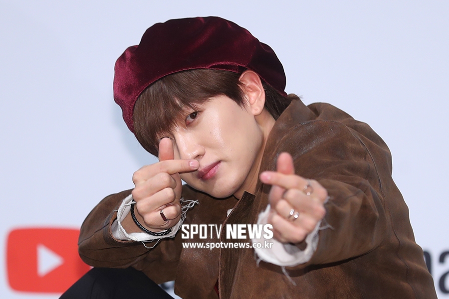 [포토S] 슈퍼주니어 은혁, '여심' 저격 하트